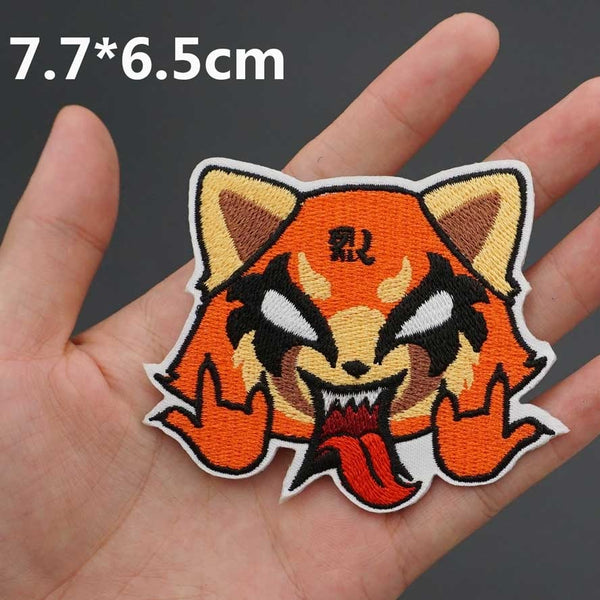 Aggretsuko 'Retsuko | Rock On' Embroidered Patch