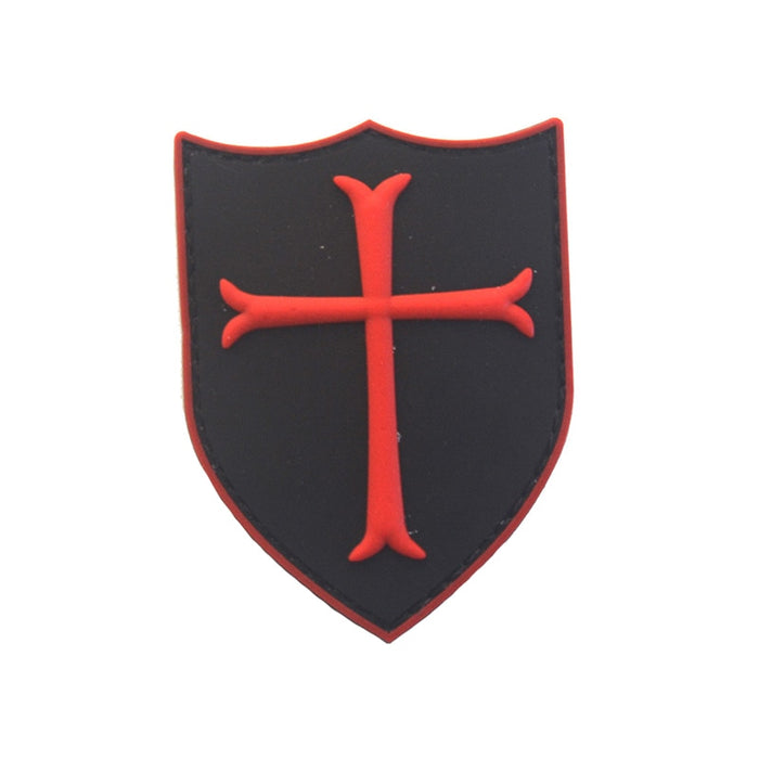 Cool 'Crusader Shield | 2.0' PVC Rubber Velcro Patch
