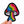 Load image into Gallery viewer, Cute &#39;Colorful Mushroom&#39; Embroidered Patch
