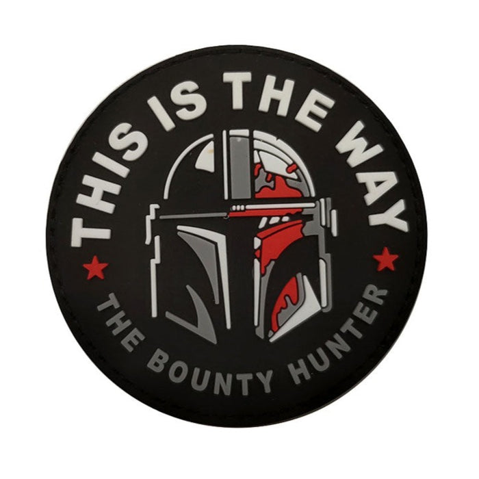 Star Wars 'This Is The Way | The Bounty Hunter | 1.0' PVC Rubber Velcro Patch