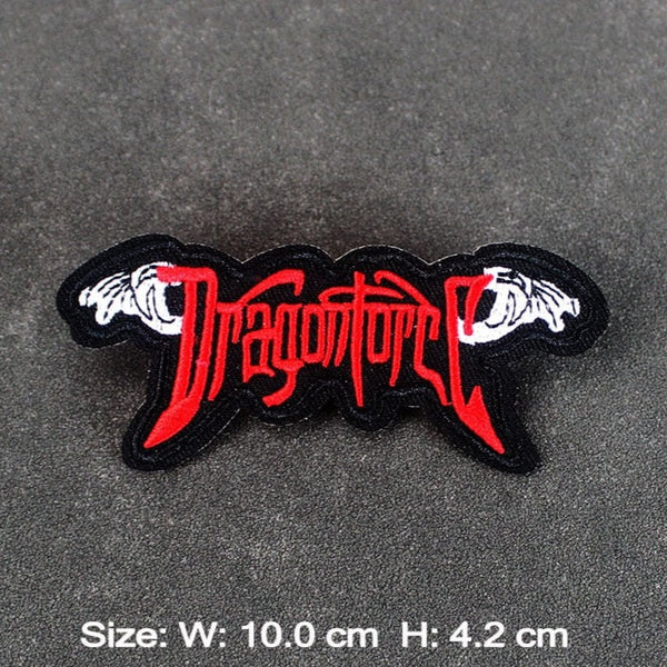 Music 'DragonForce' Embroidered Patch