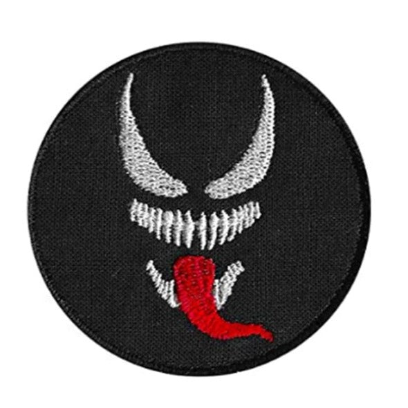 Venom 3" 'Face' Embroidered Patch Set