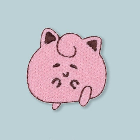 Pokemon 'Cute Jigglypuff | Happy' Embroidered Patch