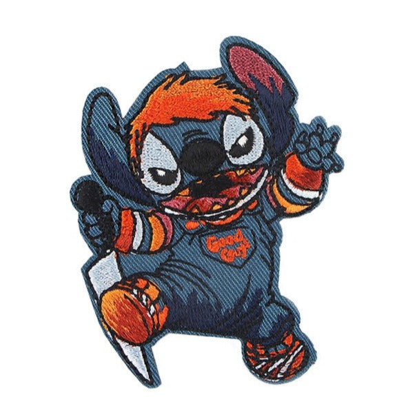 Stitch x Chucky Embroidered Patch
