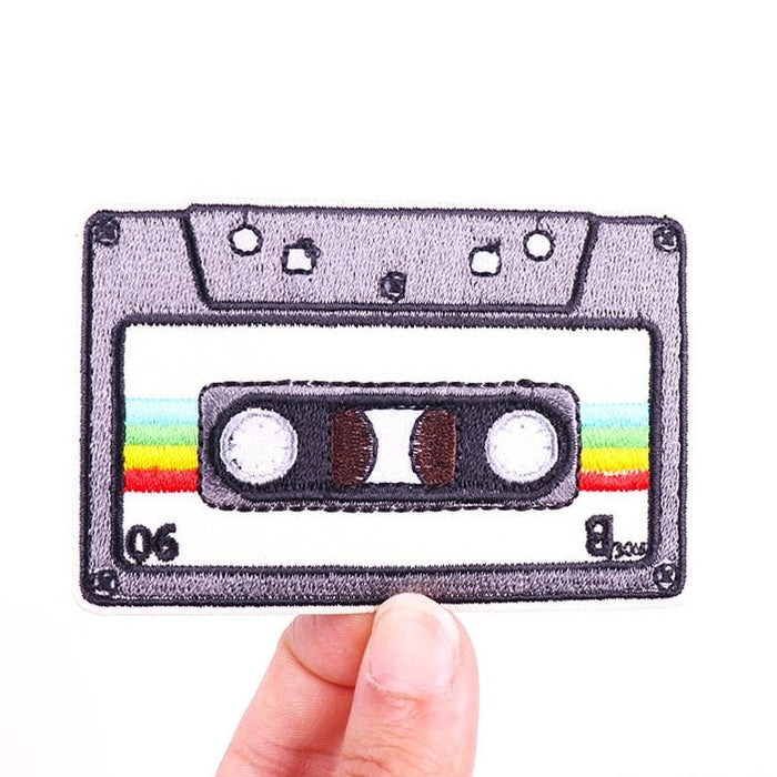 LGBT 'Cassette Tape' Embroidered Patch