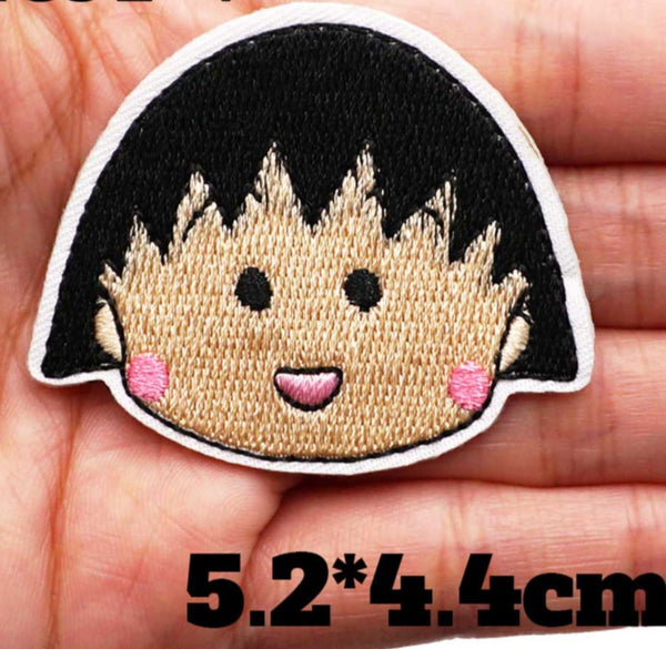 Chibi Maruko-chan 'Momoko Sakura | Face' Embroidered Patch