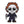 Load image into Gallery viewer, Halloween &#39;Chibi Michael Myers&#39; Embroidered Patch
