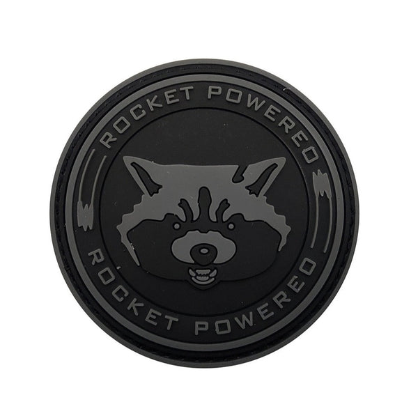 Guardians of the Galaxy 'Rocket Powered Raccoon' PVC Rubber Velcro Patch