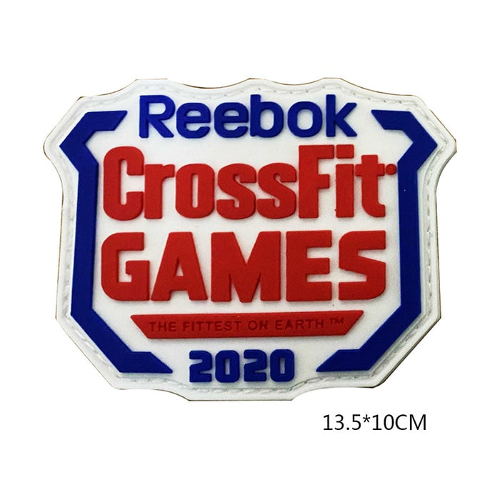 Reeb*k 'CrossFit Games 2020 | Logo' PVC Rubber Velcro Patch