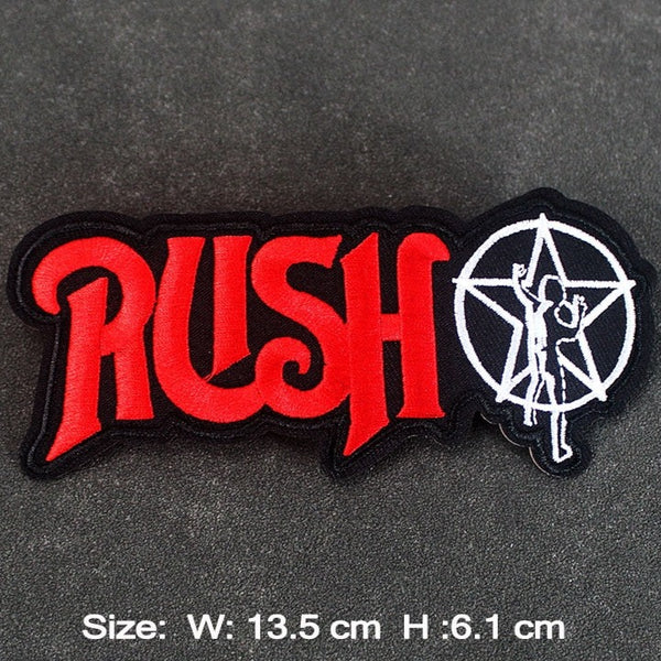 Music 'Rush' Embroidered Patch