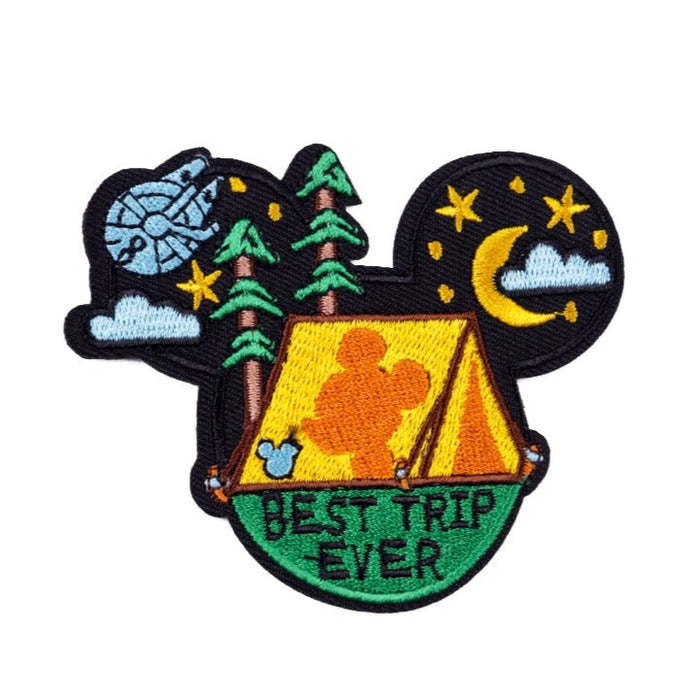 Mickey Mouse 'Best Trip Ever' Embroidered Patch