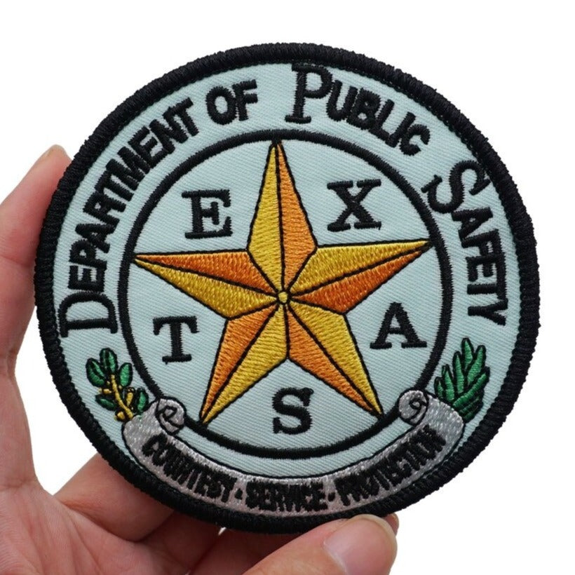 Emblem 'Texas Department of Public Safety' Embroidered Patch
