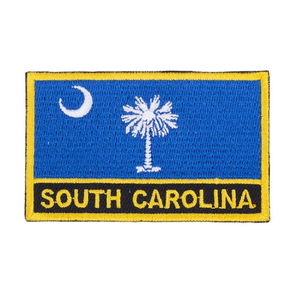 South Carolina Flag Embroidered Patch