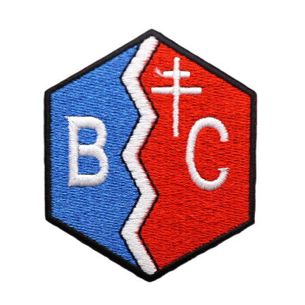Girls und Panzer der Film 'BC Freedom Academy Emblem' Embroidered Velcro Patch