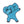 Load image into Gallery viewer, Cute &#39;Blue Elephant | Dabbing&#39; Embroidered Patch
