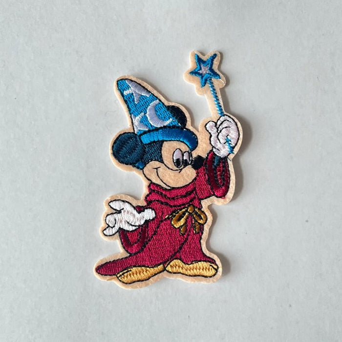 Mickey Mouse 'Sorcerer Mickey | Magic Wand' Embroidered Patch