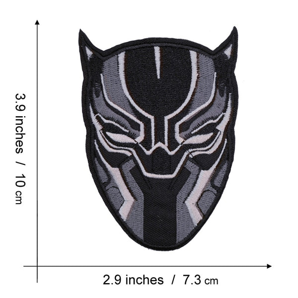 Black Panther 'Face | 1.0' Embroidered Patch