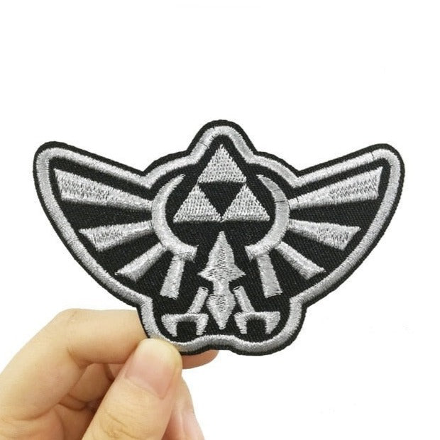 The Legend of Zelda 'Hylian Crest Triforce' Embroidered Patch