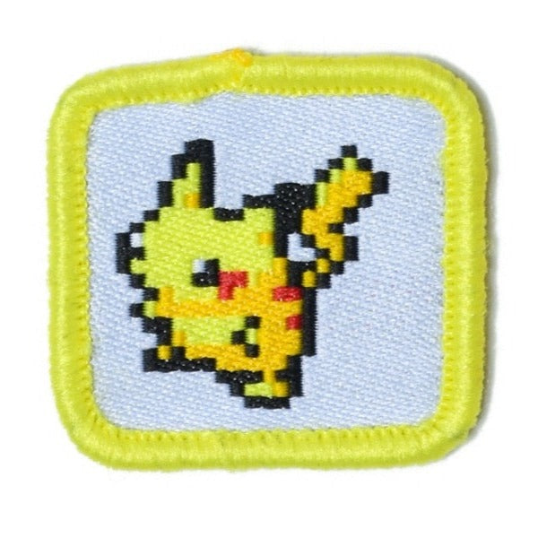 Pokemon 'Chibi Pikachu | Pixel' Embroidered Patch