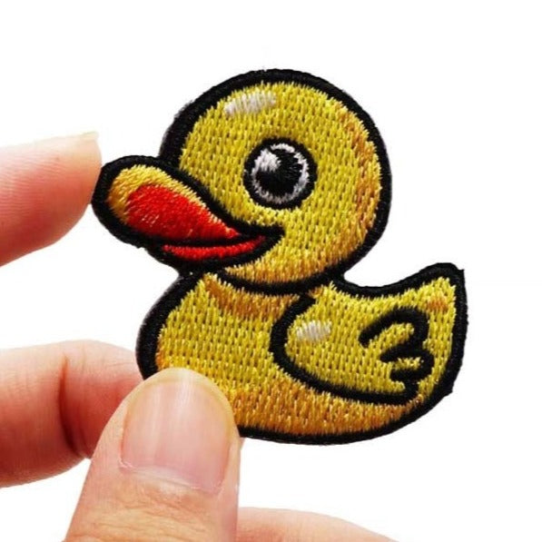 Cute 'Yellow Duck' Embroidered Patch