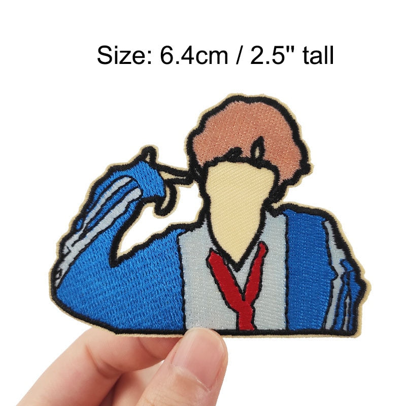 BTS ‘Kim Tae-Hyung | No Face' Embroidered Velcro Patch