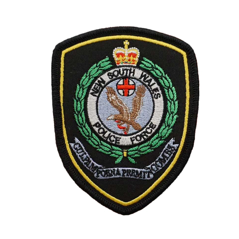 Emblem 'New South Wales Police Force' Embroidered Patch