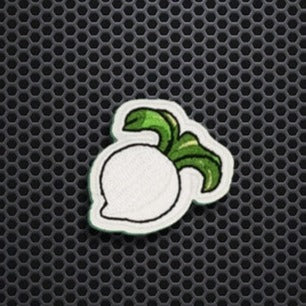 Animal Crossing 'White Turnip' Embroidered Patch