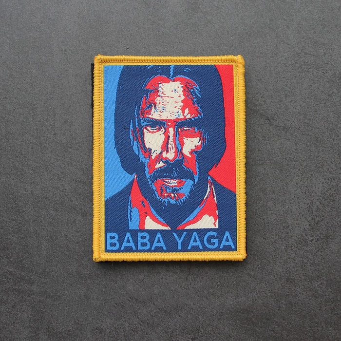 John Wick 'Baba Yaga | Portrait' Embroidered Velcro Patch
