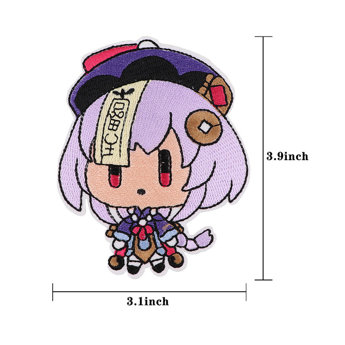 Genshin Impact 'Chibi Qiqi | Fortune Preserver' Embroidered Patch