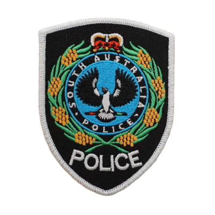 Emblem 'South Australia Police | Coat of Arms' Embroidered Velcro Patch