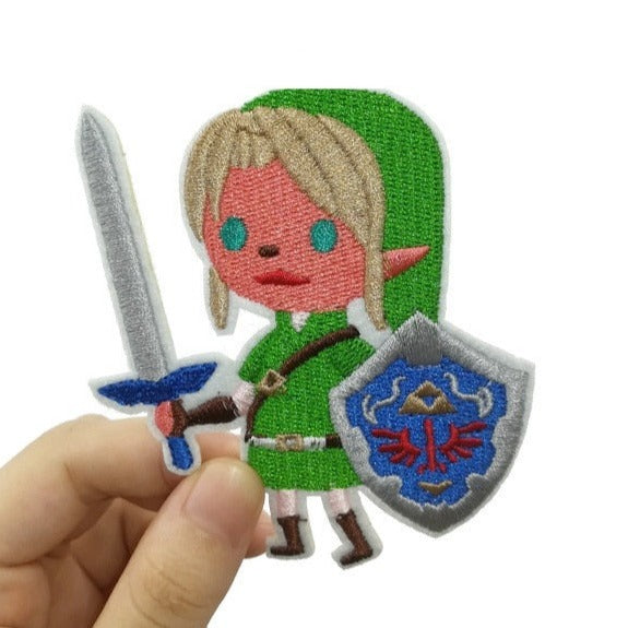 The Legend of Zelda 'Link | Sword and Shield' Embroidered Patch