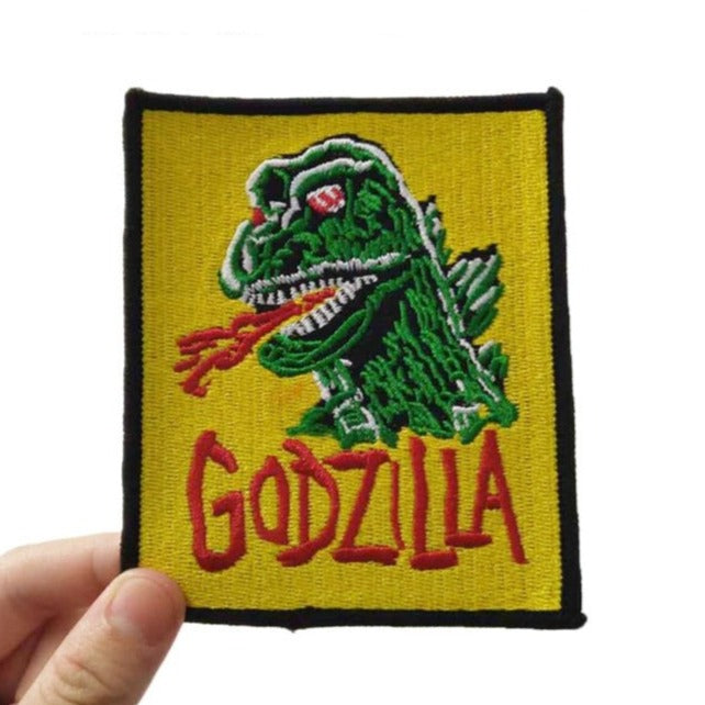 Godzilla 'Head' Embroidered Patch — Little Patch Co