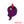 Load image into Gallery viewer, Halloween &#39;Purple Ghost | One Horn&#39; Embroidered Patch
