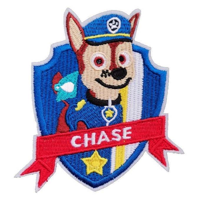 PAW Patrol 'Chase | Blue Shield' Embroidered Patch