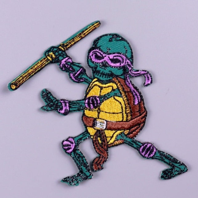 Ninja Turtles 'Donatello | Skeleton' Embroidered Patch