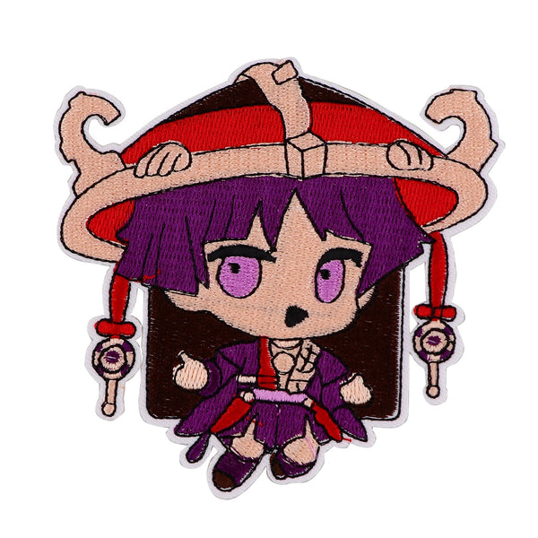 Genshin Impact 'Chibi Scaramouche | Kasa Hat' Embroidered Patch