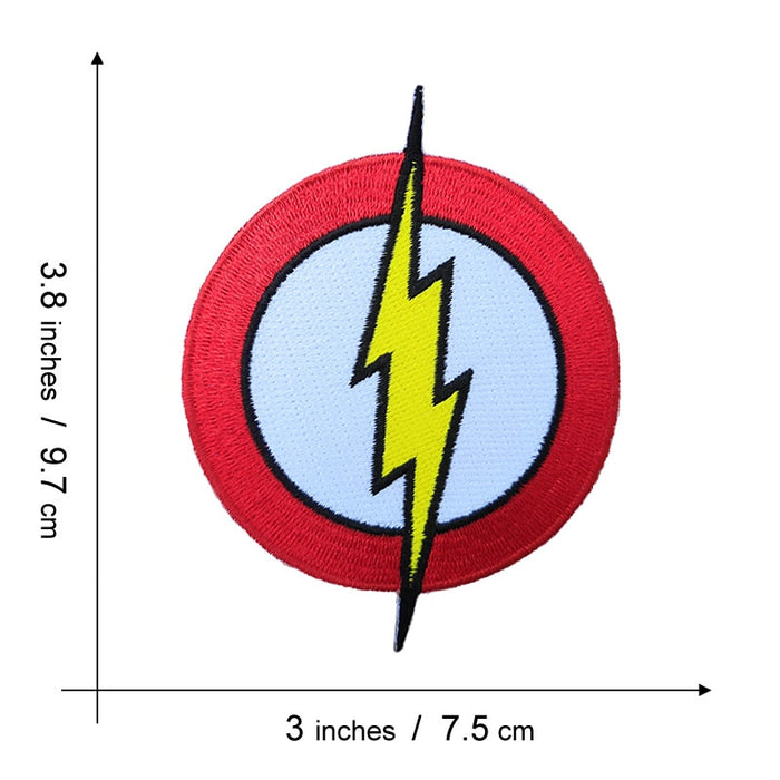 The Flash 'Comic Logo | 1.0' Embroidered Patch