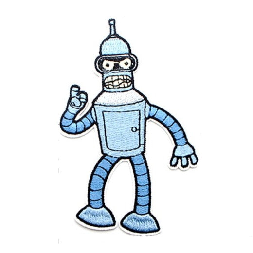 Futurama 'Bender | Robot' Embroidered Patch