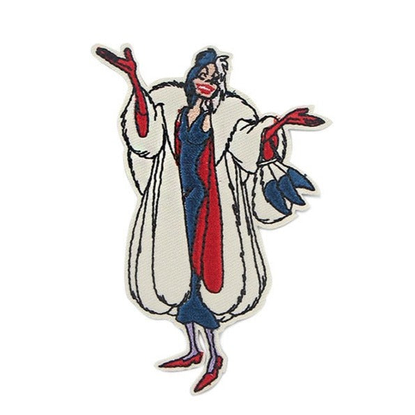 Cruella 'Cruella de Vil | Glamorous' Embroidered Patch