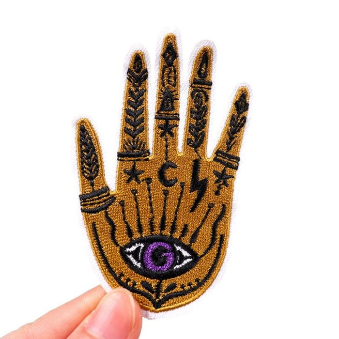 Hamsa Hand Embroidered Patch