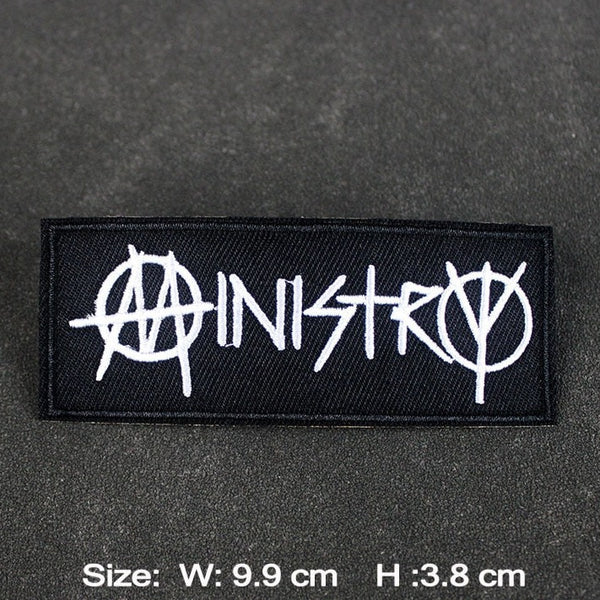 Music 'Ministry' Embroidered Patch