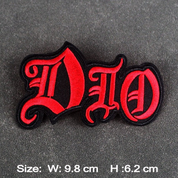 Music 'Dio' Embroidered Patch