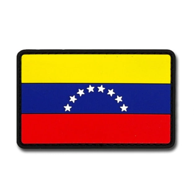 Venezuela Flag PVC Rubber Velcro Patch