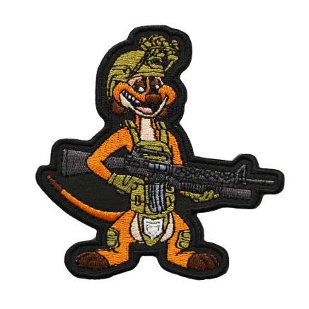 The Lion King 'Tactical Timon | Wisecracking' Embroidered Patch