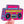 Load image into Gallery viewer, Cute &#39;Colorful Boombox&#39; Embroidered Patch
