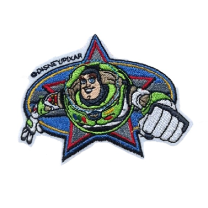 Toy Story 'Buzz Lightyear | Raised Fist' Embroidered Patch