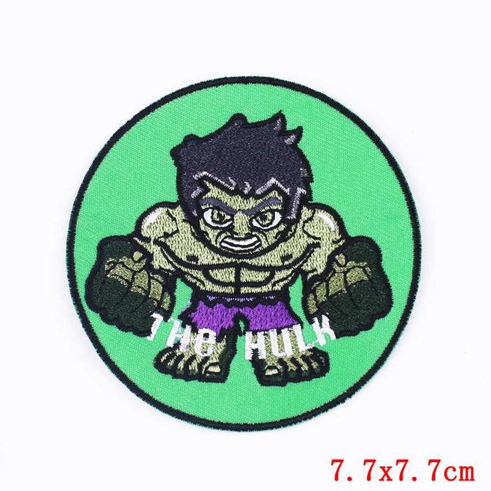 The Hulk 'Strong | Round' Embroidered Patch