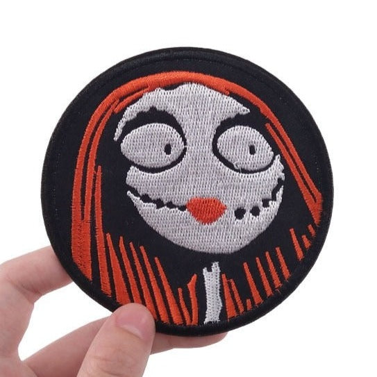 The Nightmare Before Christmas 'Sally | Face' Embroidered Patch