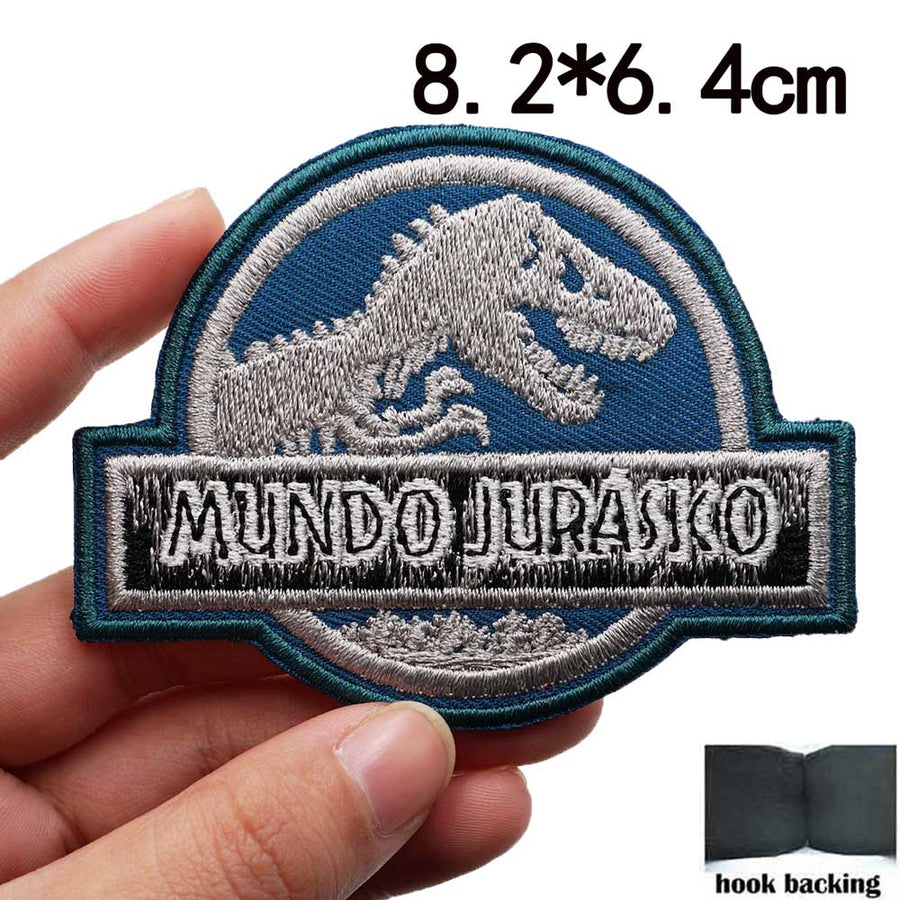 In Gen Jurassic Movie Patch Iron On Patch Sew On Badge - Foto 4