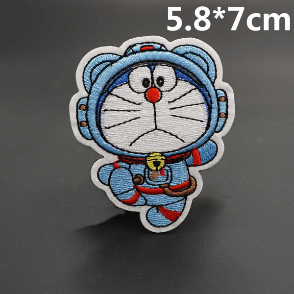 Doraemon 'Astronaut Suit' Embroidered Patch